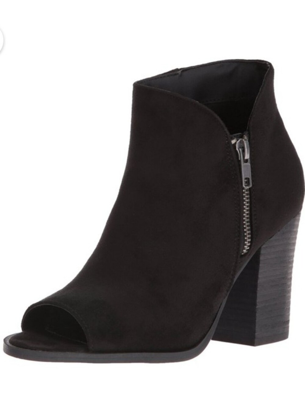 Carlos by Carlos Santana "Jade" Peep Toe Ankle Booties Size 7